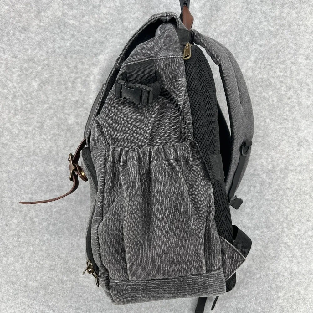 Bagsmart DSLR Dark Grey Camera Bag Backpack Side Load Anti-Theft Water Resistant